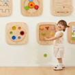 Montessori Natural Sensory Wall Activity Panels