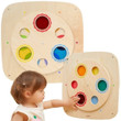Montessori Natural Sensory Wall Activity Panels - Colour Mix