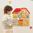 Montessori House Busy Board Wall Mounted Panel