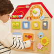 Montessori House Busy Board Wall Activity Toy