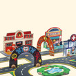 Djeco Crazy Motors Puzzl'Up Giant City 33pc Puzzle 2