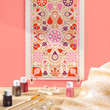 Djeco Atelier 11 - Floral Silk Scarf Painting Kit 6