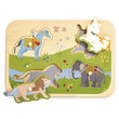 Hape Majestic Animals Peg Puzzle