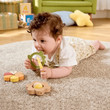Artful Flowers Rattle Trio