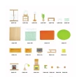 Hape All Season Dollhouse Furniture & Accessories