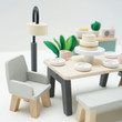 Le Toy Van Deluxe Dolls House Furniture Set - Dining Table