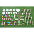 Percussion Set 62 Pieces with Storage Tub Laid Out