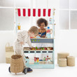 Le Toy Van Shop & Cafe Market Stand Kids Playing