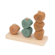 Korko cork leaf stacking toy