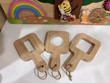 Qtoys Wooden Viewfinder Set of 3 – Nature & Sensory Exploration Toys