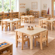  Preschool & Classroom Furniture - Square Montessori Table & Chair Set