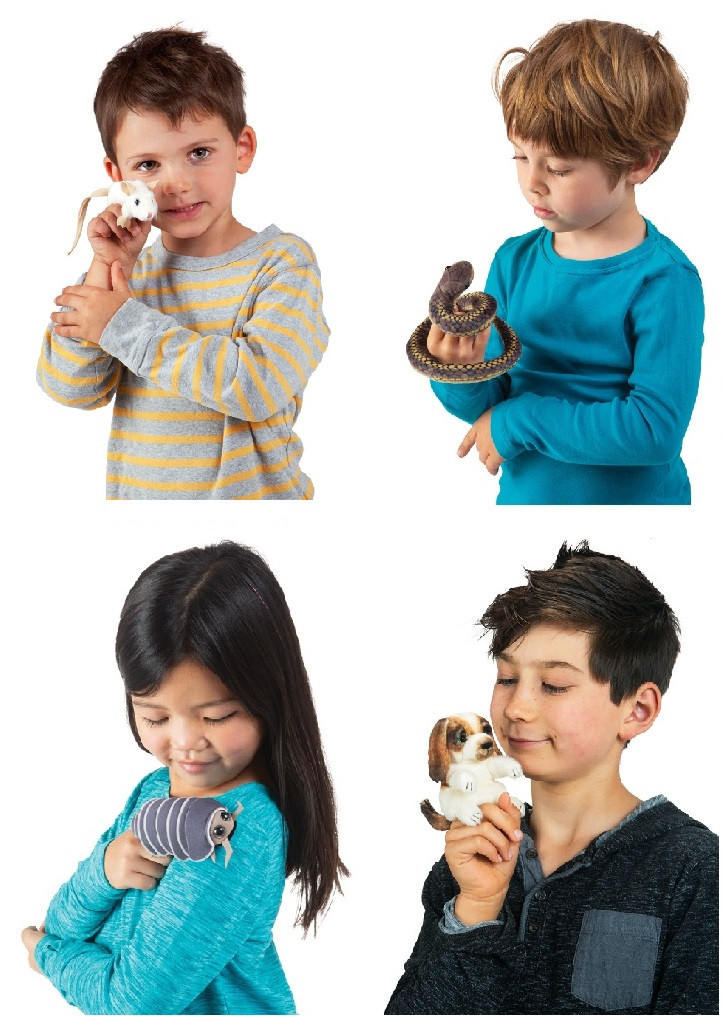 Folkmanis Finger Puppet Packs Full Range Available!