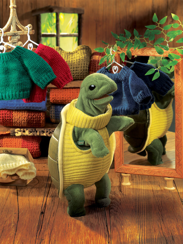 Turtleneck Turtle Puppets main image 1