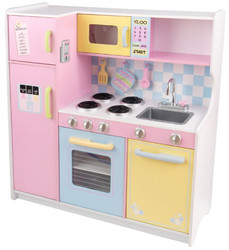 kidkraft large pastel kitchen