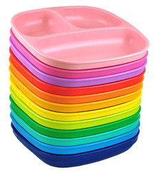 Re-play divided toddler and kids plates