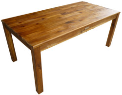 qtoys acacia rectangular wooden