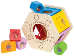 Hape Shake ‘n Match Shape Sorter 7 Pieces