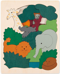 George Luck African Animals Puzzle