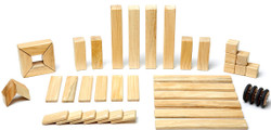 Tegu Magnetic Wooden Block - 42 Piece Natural Set