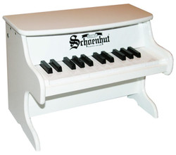 Schoenhut White 25 Key First Piano Set