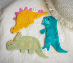 Tikiri Dinosaur Scrunchie Toys 