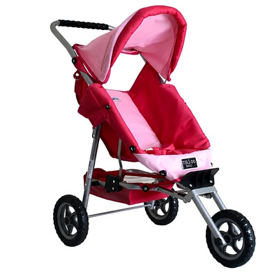 Valco Mini Marathon Doll Pram - Butterfly Pink