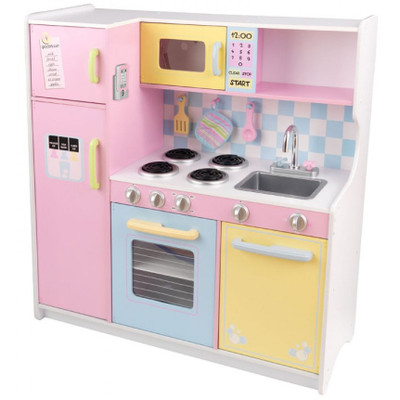 kidkraft large pastel kitchen