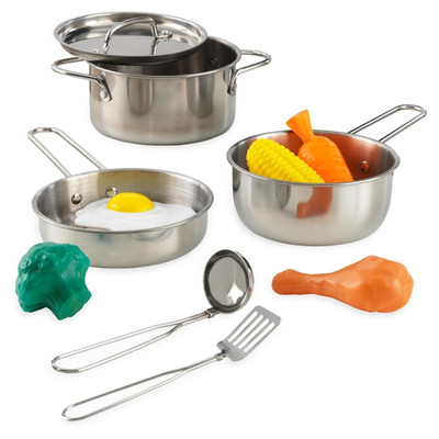 kidkraft deluxe cookware set