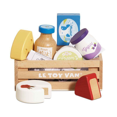Le Toy Van Honeybake Cheese & Dairy In Crate