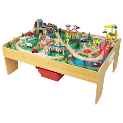 KidKraft Adventure Town Railways Set and Table