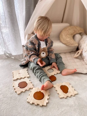 Qtoys Fruit Puzzle Box