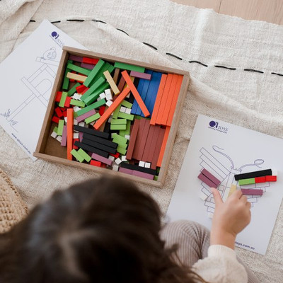 Qtoys Cuisenair Learning Rods