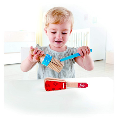 wooden percussion toy