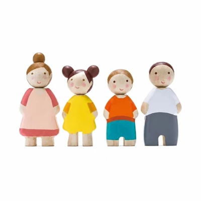 Tender Leaf Toys Wooden Family of Four