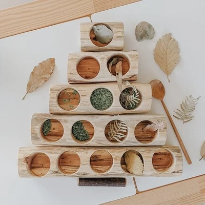 Qtoys Log Counting and Sorting Trays 