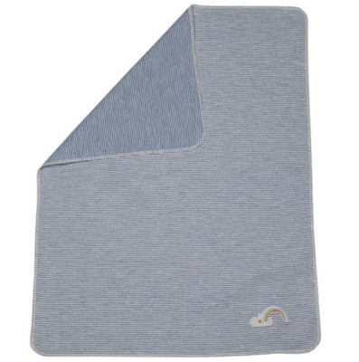 rainbow blue blanket