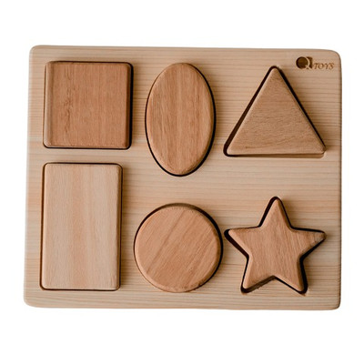 Qtoys Chunky Shape Puzzle