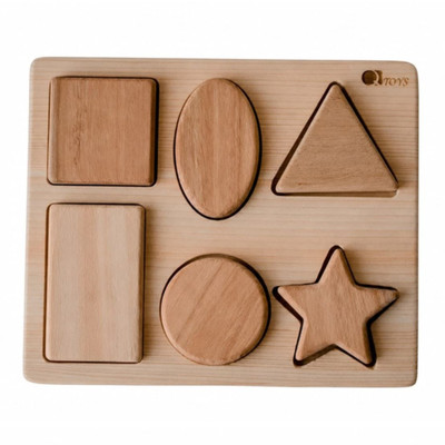 Qtoys Chunky Shape Puzzle