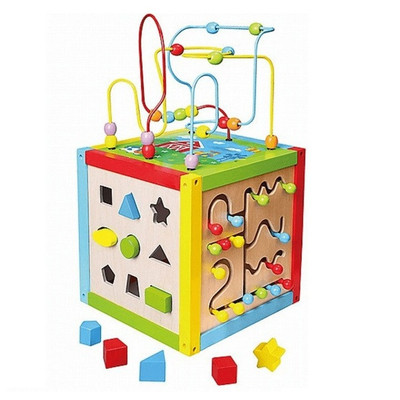 viga activity bead maze cube