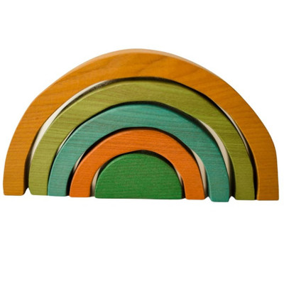 qtoys rainbow block set