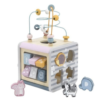 polarb activity bead maze play cube