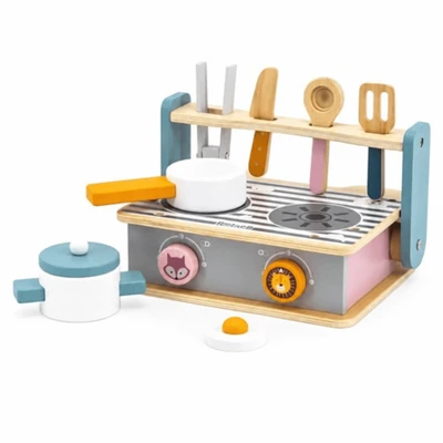 viga portable wooden stove top and bbq scandi style