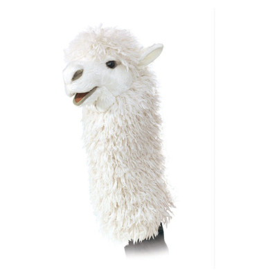 Folkmanis Alpaca Stage Puppet