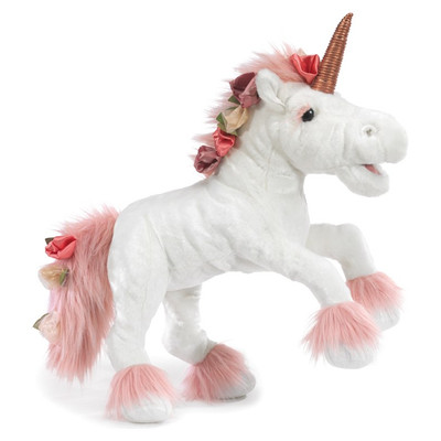 Folkmanis Music Box Unicorn Puppet