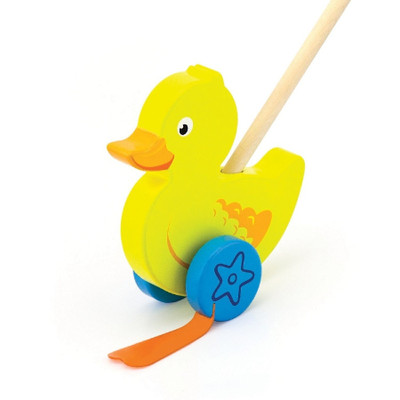 viga push toy duck