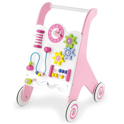 viga pink baby walker