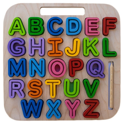 Kiddie Connect Take-Along Uppercase Alphabet Puzzle