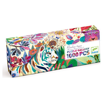 Djeco Rainbow Tigers 1000pc Gallery Puzzle - image 10