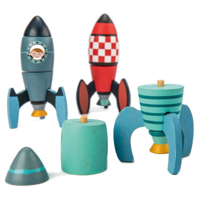 Tender Leaf Rocket Construction Set