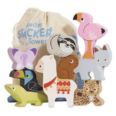 Le Toy Van Petilou Andes Stacking Animals